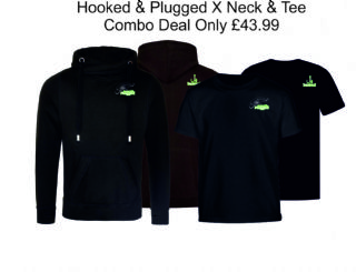 X Neck Hoodie & T-Shirt Combo 
